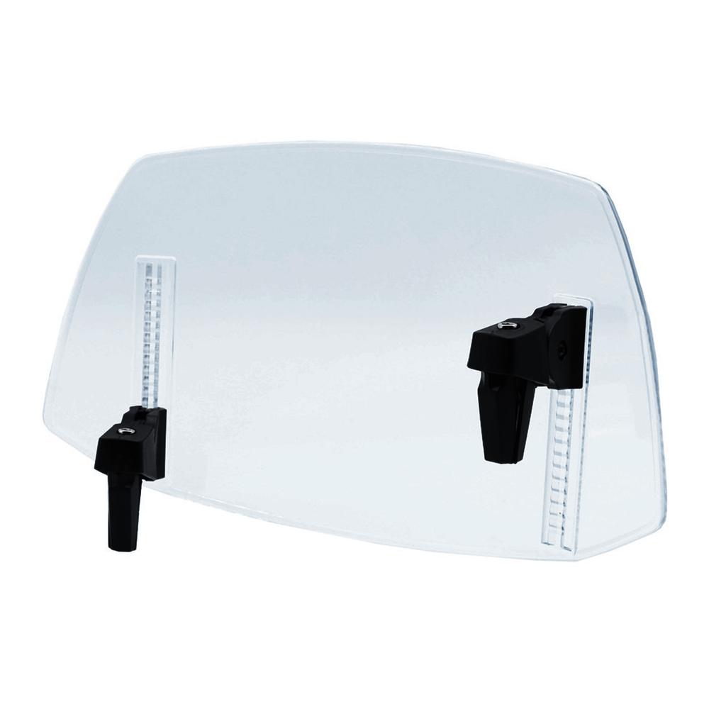 Vielseitiger Windschutzscheibenspoiler, verstellbarer Motorrad-Windschutzscheibenspoiler, Luftabweiser, genießen Sie eine bequemere und stilvollere Fahrt