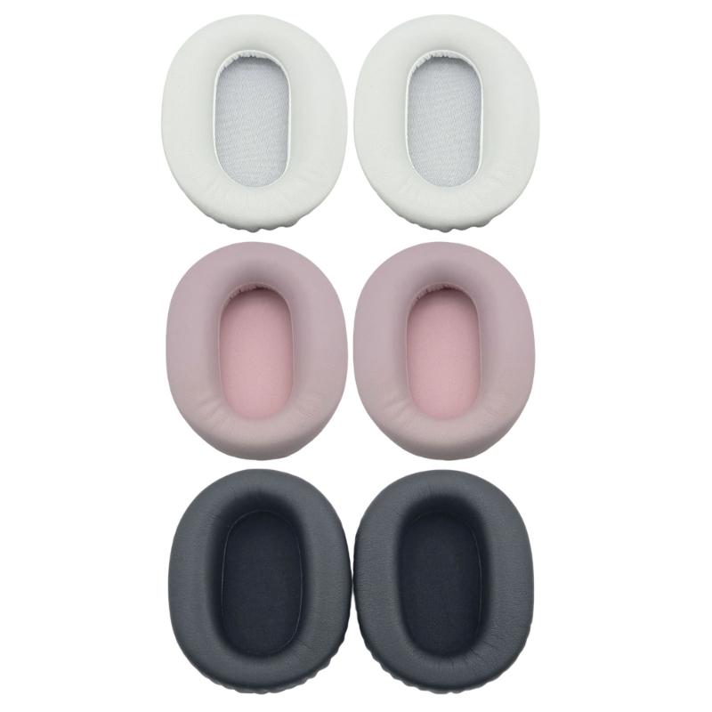 Ear Cushions Feature Protein Leather Soft Earpads Noise Isolation Ergonomic for WH-CH720 CH710N CH700N Headphone