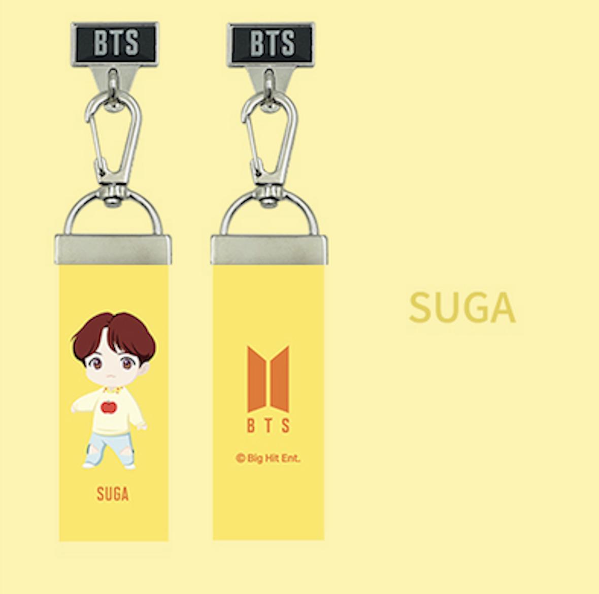 

Ремешок на палец для мобильного телефона с символикой группы BTS SUGA