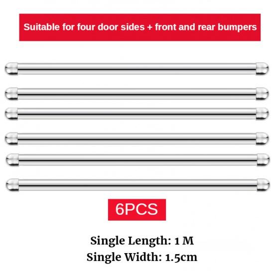 1M Car Door Side Anti-scratch Edge Guard Protection Sticker for Body & Bumper Side Trims Edging Strip Decorative