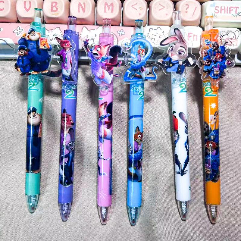Zootopia 2 Animationsfilm Fuchs Nick Süßer Hase Judy Ins Kreativer Aufnäher Neutraler Stift Hochwertiger Schüler Druckbleistift