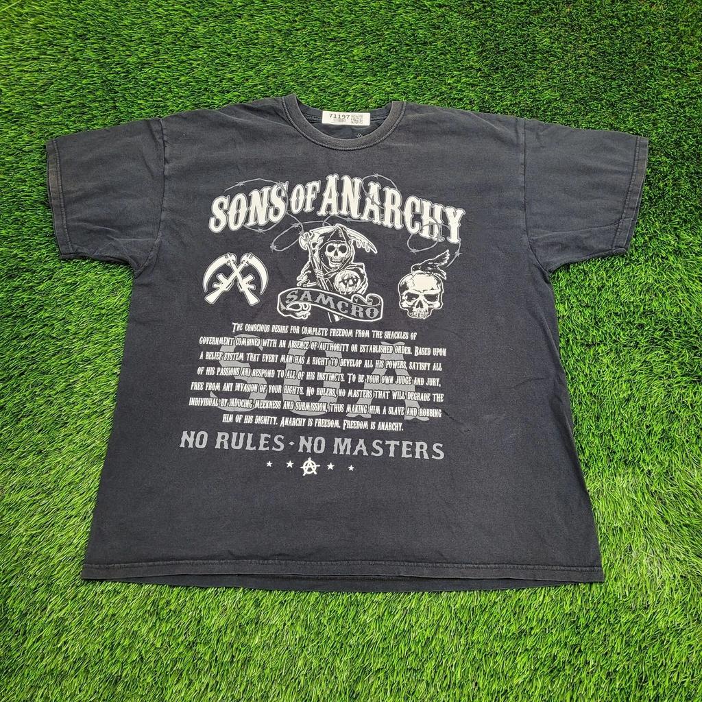 Sons-of-Anarchy TV-Shows Shirt XL 24x28 Black Grim-Reaper