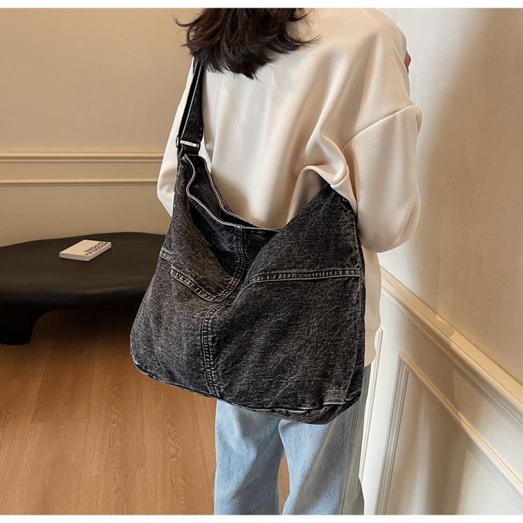 New Denim Crossbody Bags Bags Women Patchwork Shoulder Bags