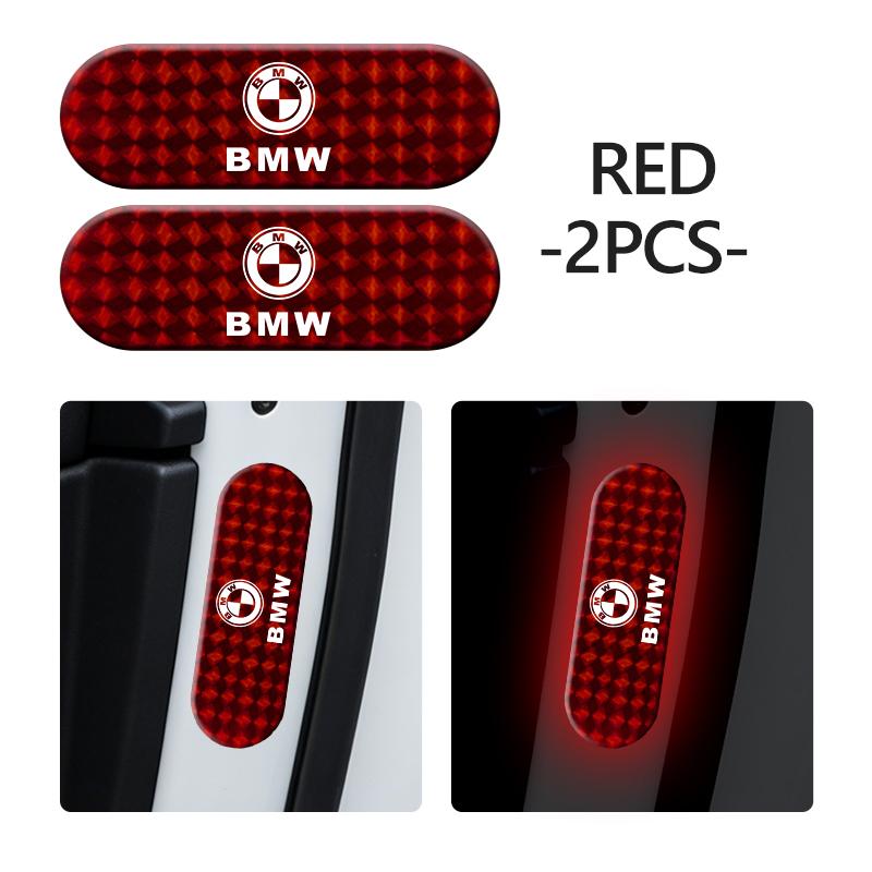 FA3-Car Reflective Safety Strip Sticker Rearview Mirror Warning Tape For BMW M Performance E36 E46 E60 E90 E91 E92 E93 F30 F20