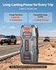 Jump Starter, 3000A Peak, Car Jumper Starter Battery Pack, 12V Portable Lithium Battery Booster, Jump Box Power Bank with 3 Modes Flashlight and