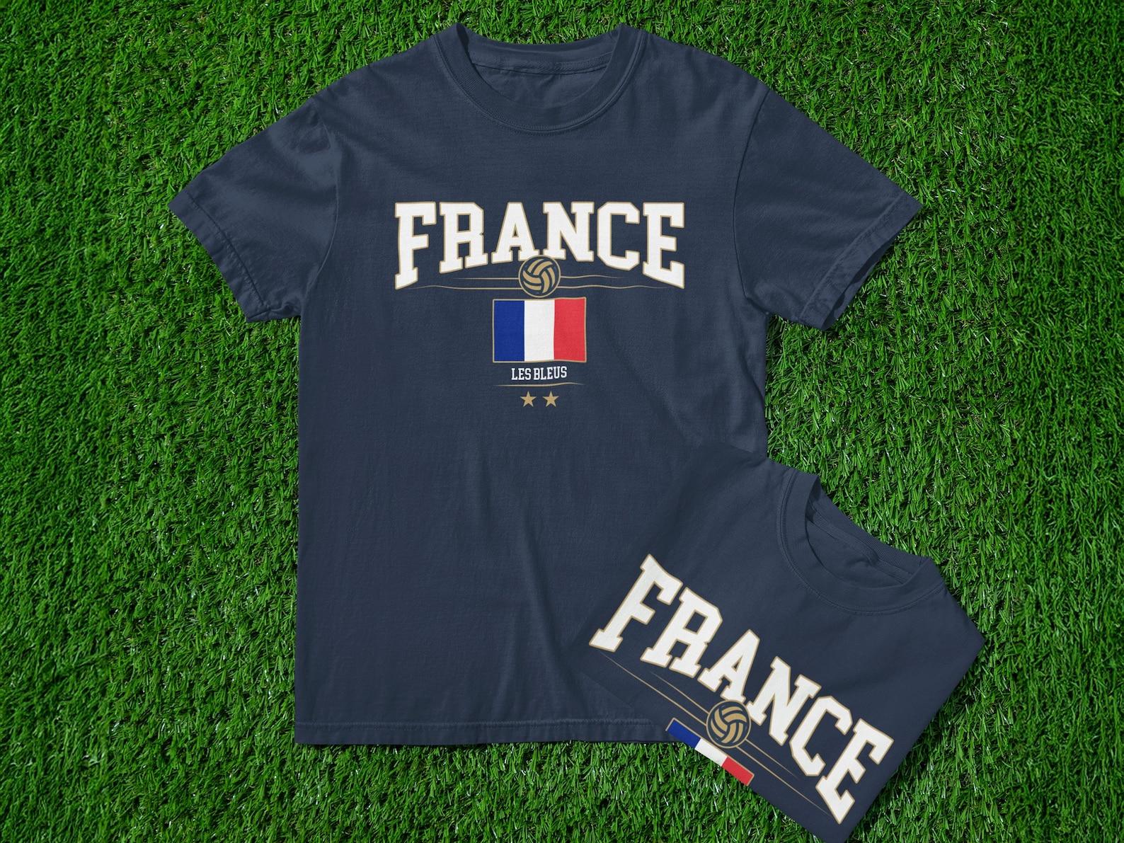 France National Team T-Shirt: Les Bleus Football Fan Tee XL