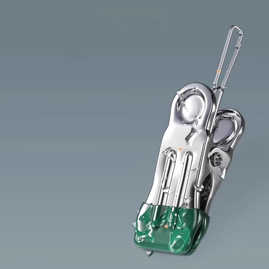 Stainless Steel Clothes Pins Windproof Sock Clips Multifunctional Laundry Hanging Clips