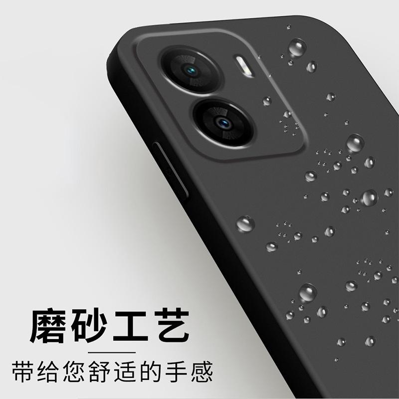 Applicable To Vivoiqooz1 Mobile Phone Case Protective Case Liquid Soft Silicone All-inclusive Anti-drop Male and Female Shell