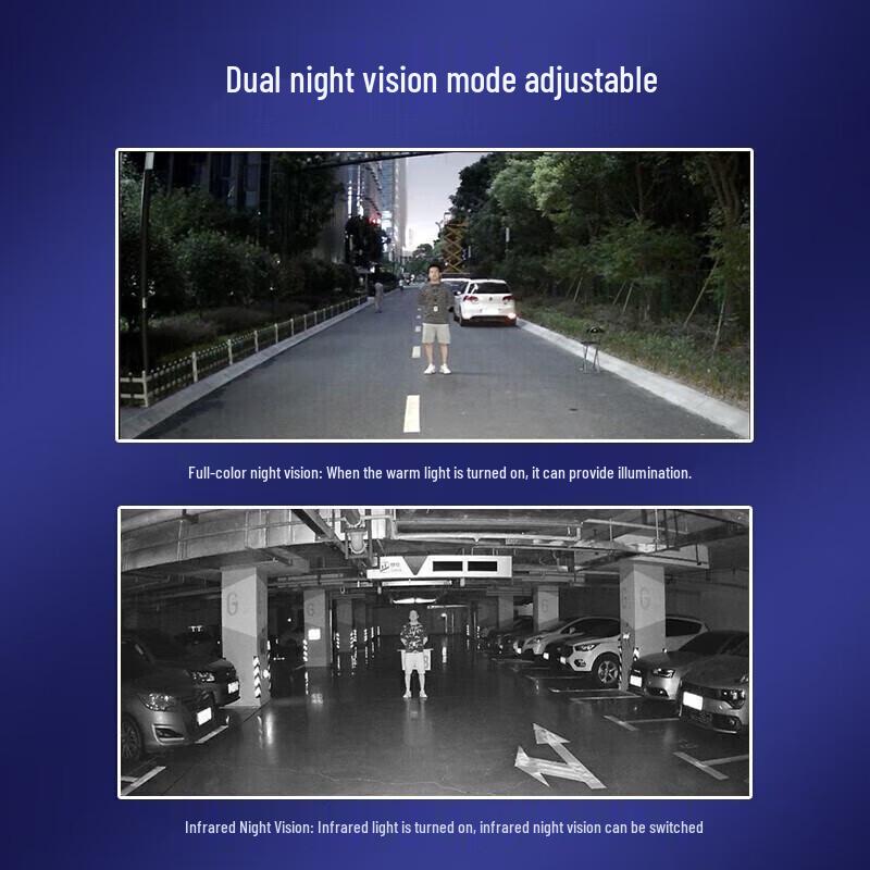 Hikvision 4MP Full-Color Dual-Light Network Surveillance Camera CN plug (adapter included)