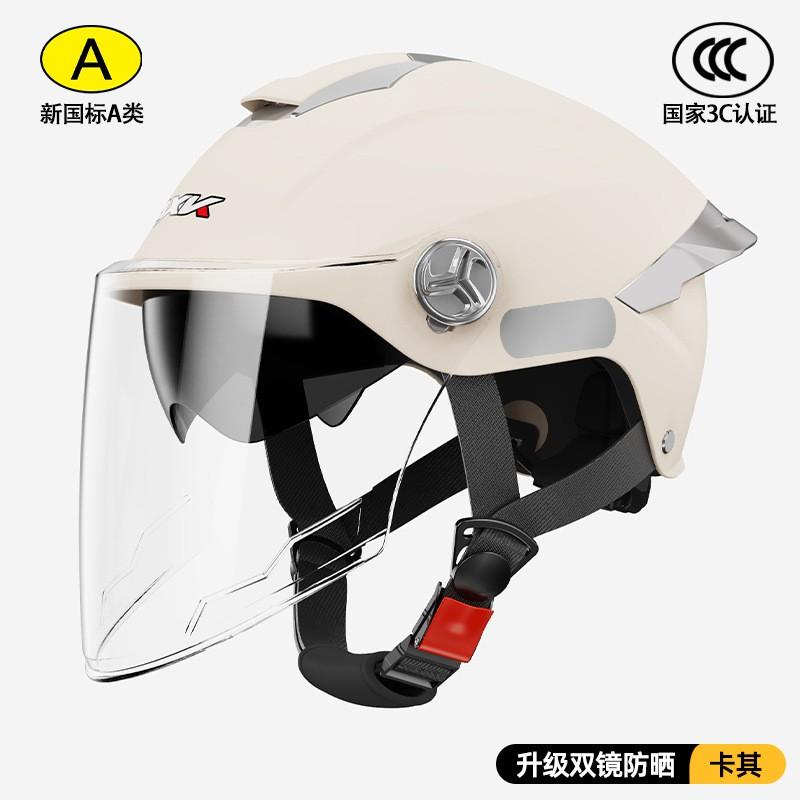 DOT ECE Certified Full Face Motorcycle Helmet Men Women ABS Shell Dual Lens Visor All-Season Use