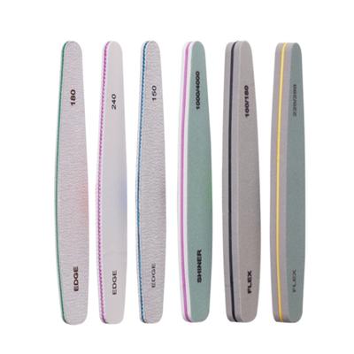 6 Pieces Emery Boards Nails File Set Double-Sided Nails Files Manicure Acrylic Gels Nails Files for Nails Trimming
