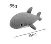 Bunny Knitted Cute Shark Plush Toy Stuffed Animal For Infants And Toddler Play