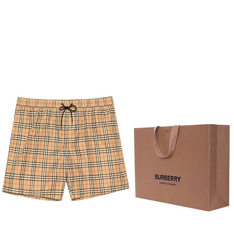 Burberry SS23 Casual Shorts Men's Camel 80172951