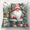 Christmas Dwarf Pillowcase Merry Christmas Holiday Party Decoration Living Room Sofa Cushion Cover Various Room Home Decoration