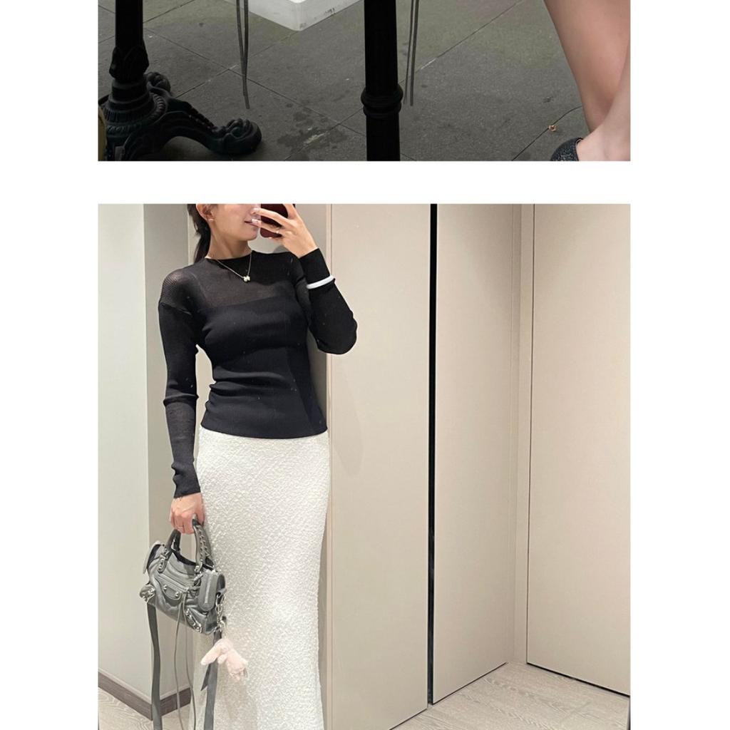 Hot Girl Cool Studded Caggle Motorcycle Bag Twist Tote Bag Oil Wax Cowhide Tote Bag Women's Single Shoulder Underarm Bag