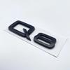 ABS Numbers Letters Q2 Q3 Q4 Q5 Q6 Q7 Q8 Emblem for Audi Q series Car Fender Trunk Rear Logo Sticker Black Silver Accessories