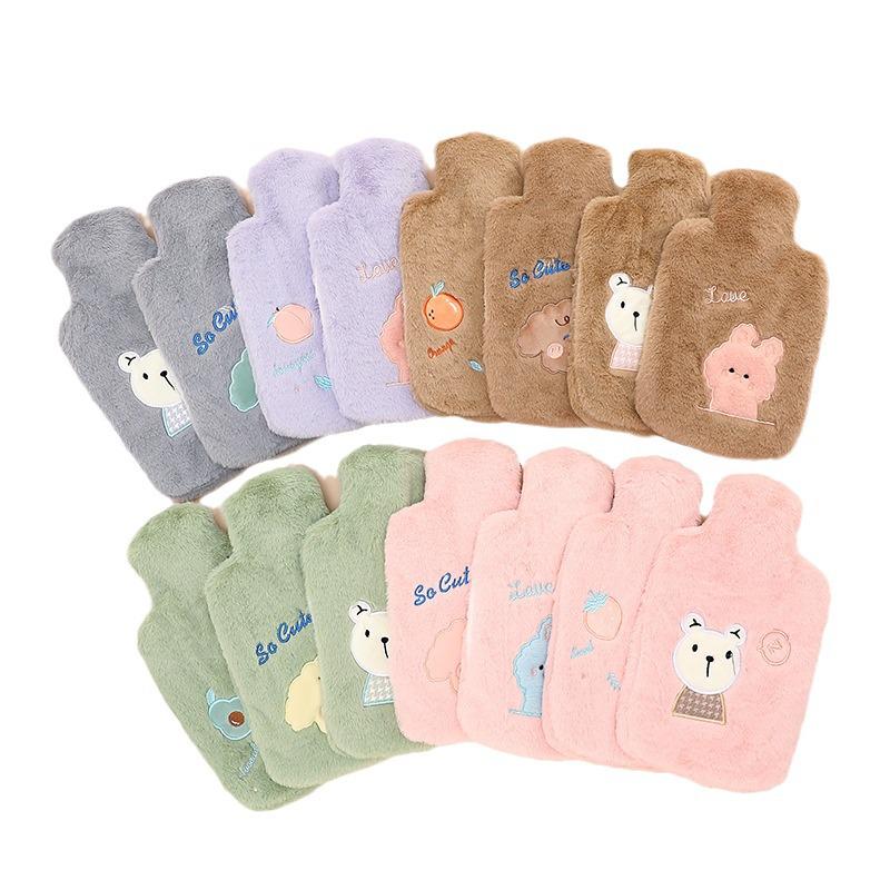 Safe and Warm Rubber Hot Water Bottle for Winter - Ideal for Students, Hand Warmer, Gloves, and Blanket Use