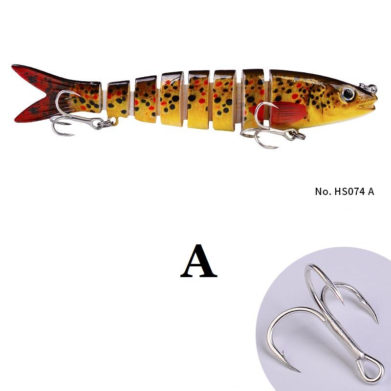 New Lure Multi Section Bait 19g Lure Plastic Bait Multi Section Fish Hard Bait