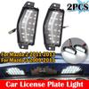 2ks auto LED osvětlení SPZ Lampa zadního čísla pro Mazda3 09-13 Mazda 2 11-13 Bez chyb Canbus 18smd Bílá Auto příslušenství