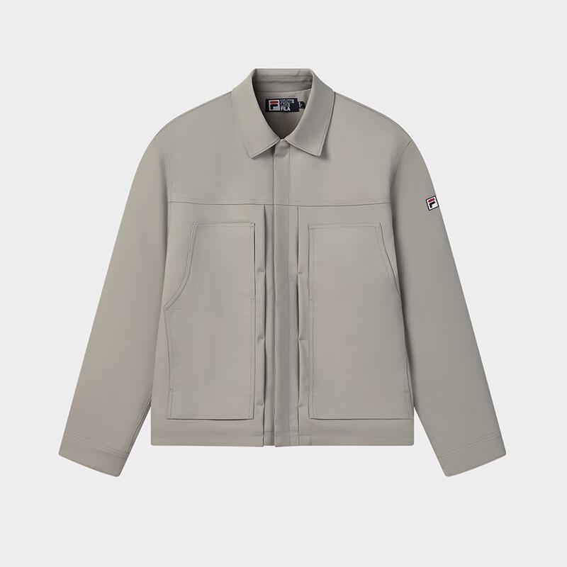 FILA Men s Loose Fit Woven Lapel Jacket L