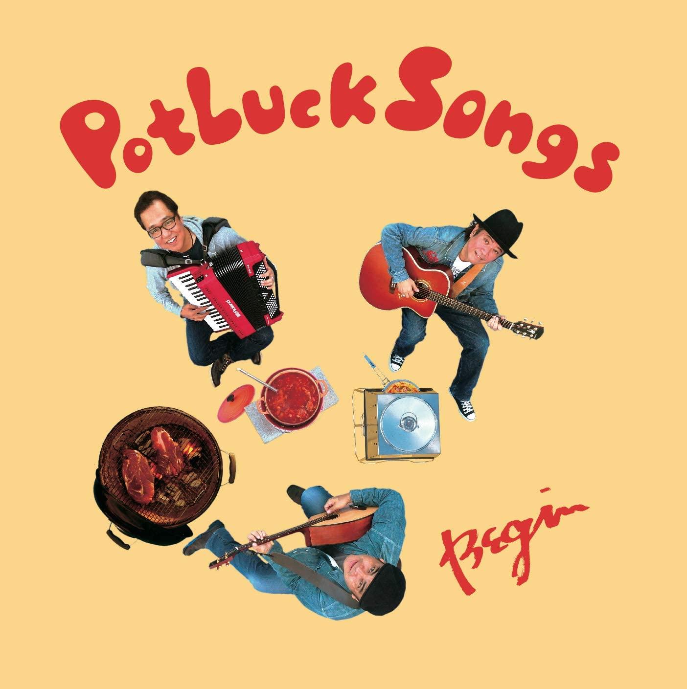 

CD BEGIN - Potluck Songs TECI1606 Japan ObiJapanese Pop/Rock Used