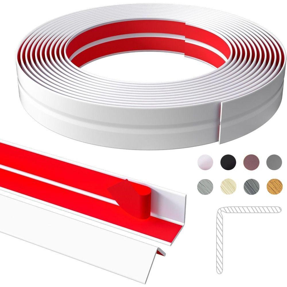 Peel and Stick Wall Corner Protector Flexible Caulk Strip Household Gap Sealing Strip  Countertop