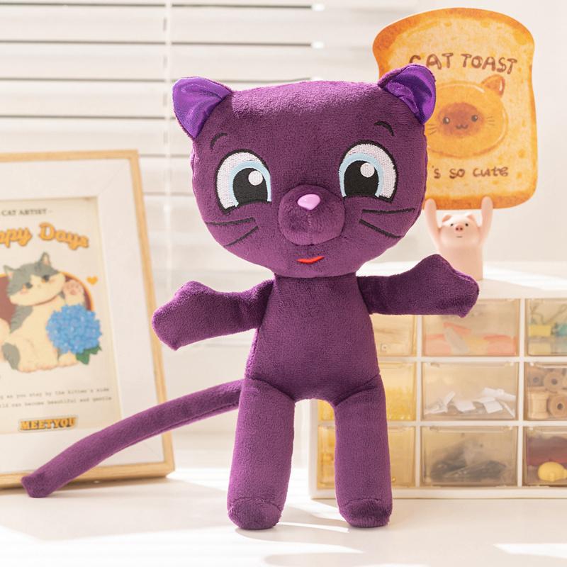 22cm Cartoon Anime True und das Regenbogenkönigreich Bartleby Katze Plüschtier Stofftier Puppe Für Kinder Geschenk about 22cm