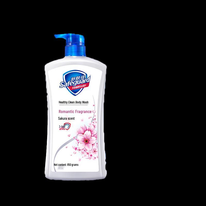 Гель для душа Safeguard Healthy Purifying, аромат вишневого цвета