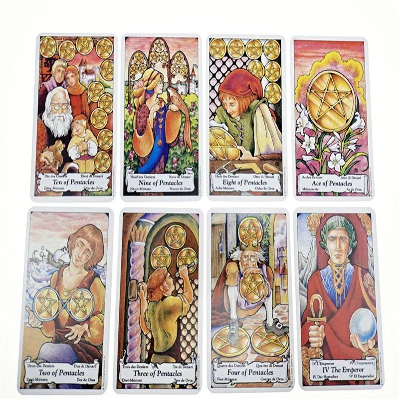 Hanson Roberts Tarothans Tarot Card Fate Divination Family Party Paper Cards Game