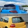 1Pc Car Rear Roof Spoiler Wing For VW Golf 5 6 7 8 MK5 MK6 MK7 MK8 Hatchback Rear Tail Wing Bodykits Tuning Black ABS