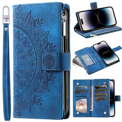 Leather Flip Case for Samsung Galaxy S26 S25 S23 S24 Ultra S22 S21 Plus S20 FE + Note 20 10 9 Card Wallet Embossing Phone Bag
