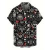 Spring and summer new fashion men's clothing men's short-sleeved shirt top cardigan source factory quick-drying short sleeves