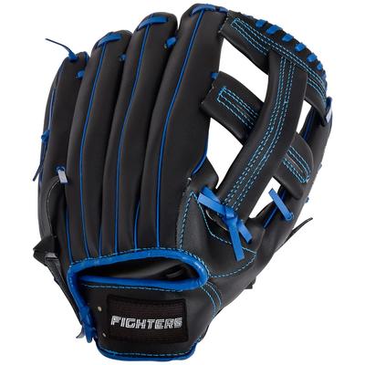 GP Fighters All-Round Baseball and Softball Glove 12-inch Black and Blue Right Hand Throw