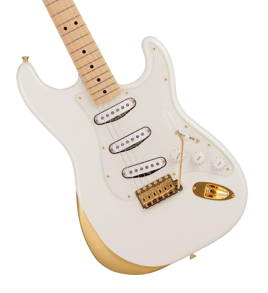 Fender Ken Experiment Maple Original Made In Soft Case Included Stratocaster® #1, Fingerboard, White, Japan,