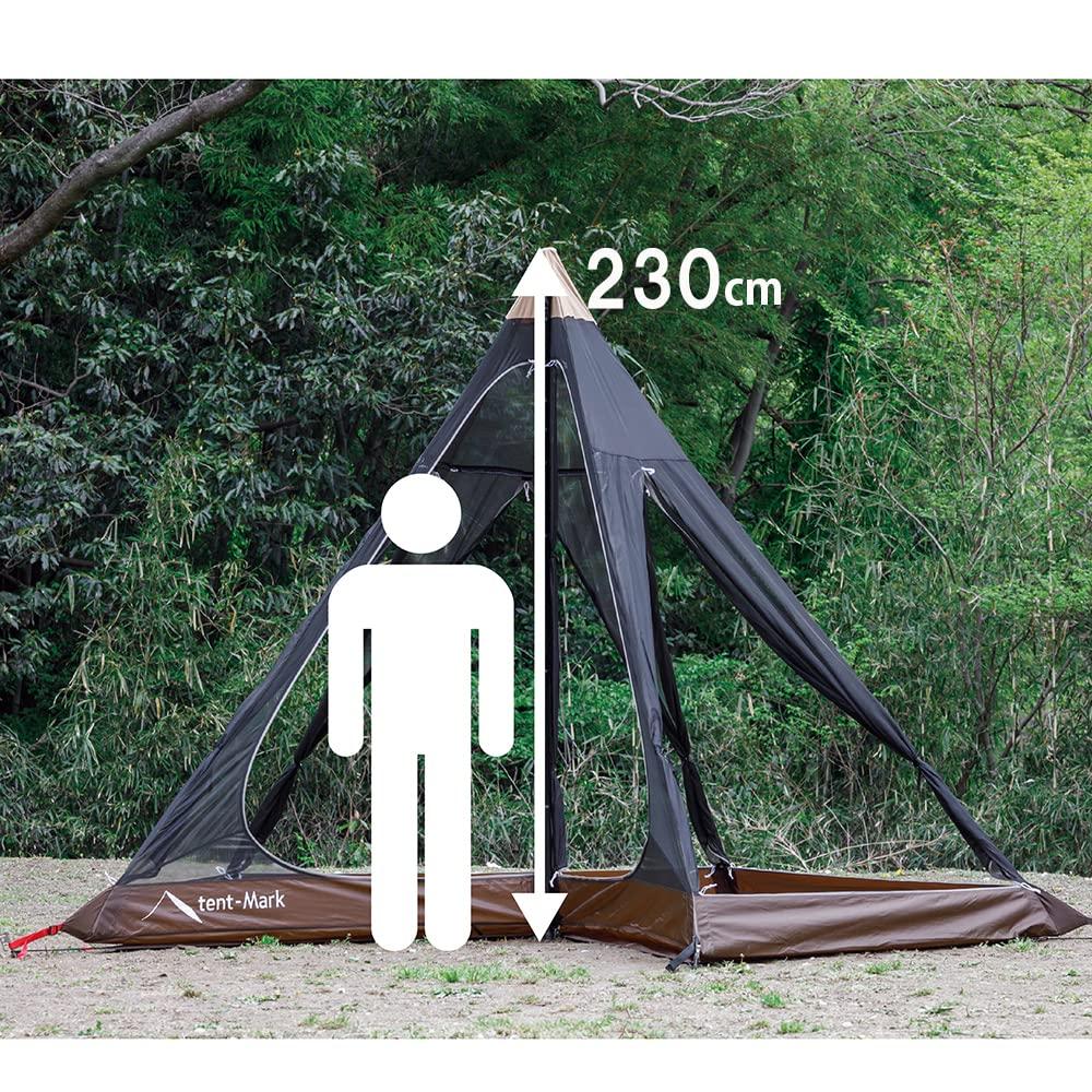 Designs Circus Mesh Inner Set Solo 1 Person Tent Inner Tent Solo Camping Full Mesh Groundsheet Included Comfort Solo Exclusive Tent-Mark 4/5 (Optional