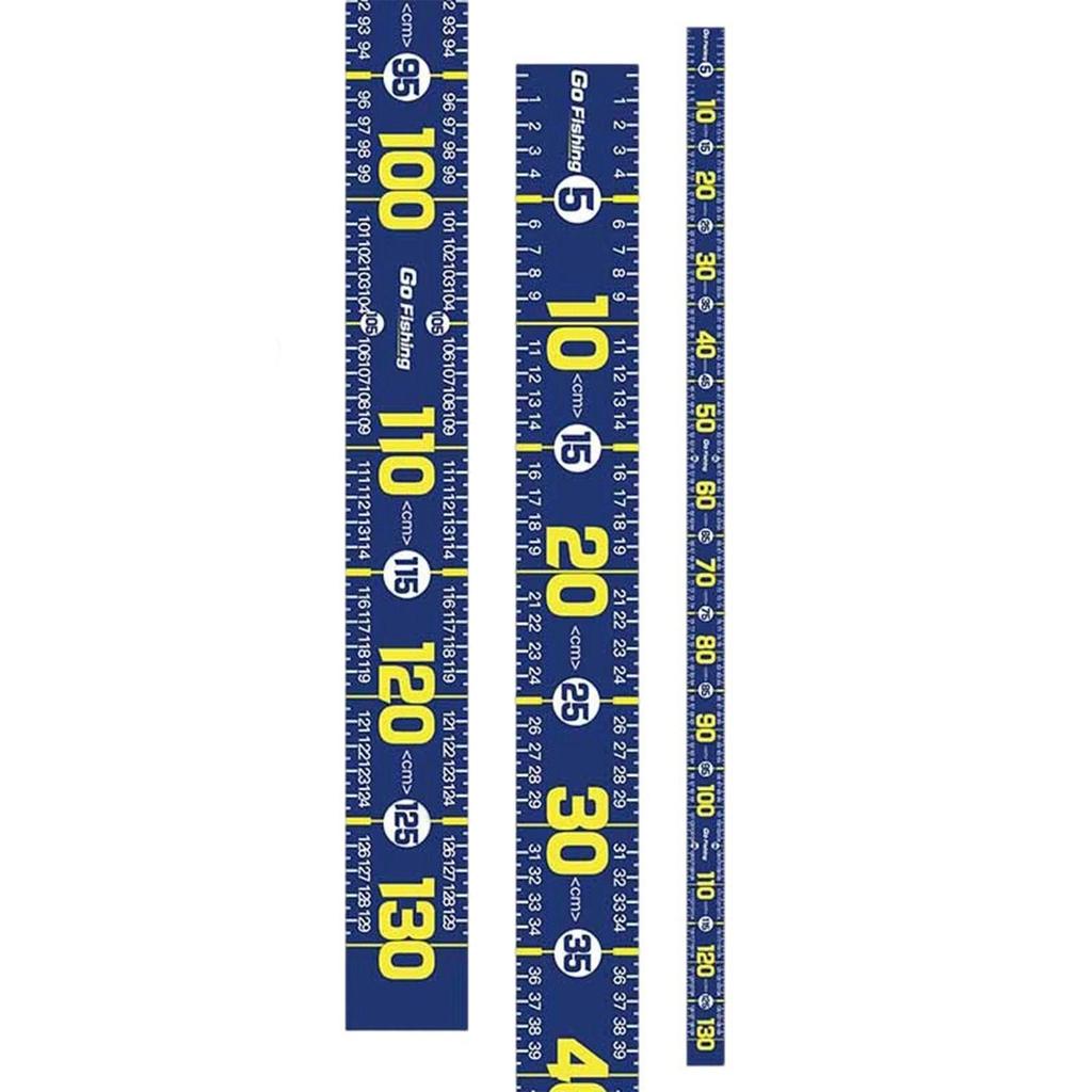51in Fishing Tape Measure Adhesive Ruler Portable Fish Measurement Tool for Anglers Waterproof Soft Fish Measuring Tape
