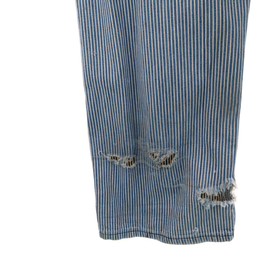 Big Ben 80s Made In USA Vintage Hickory Overall W34 BY WRANGLER Men's Used