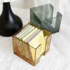Acrylic Mini Memo Note Pads Box Holder Storage Case Display Stand Dispenser For Home Office School Class