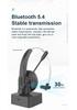 Bluetooth Wireless Headset for Customer Service, Truck Drivers, and Aviation
