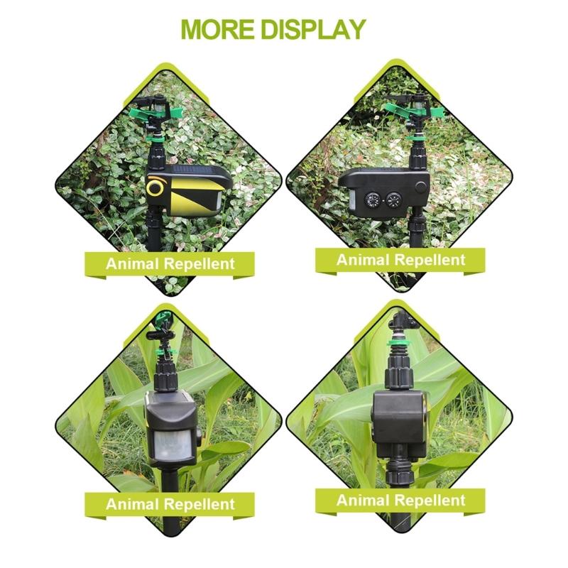 Smarted Solar Garden Watering Device Programmable Schedule Weatherproofed Construction for Home Gardens