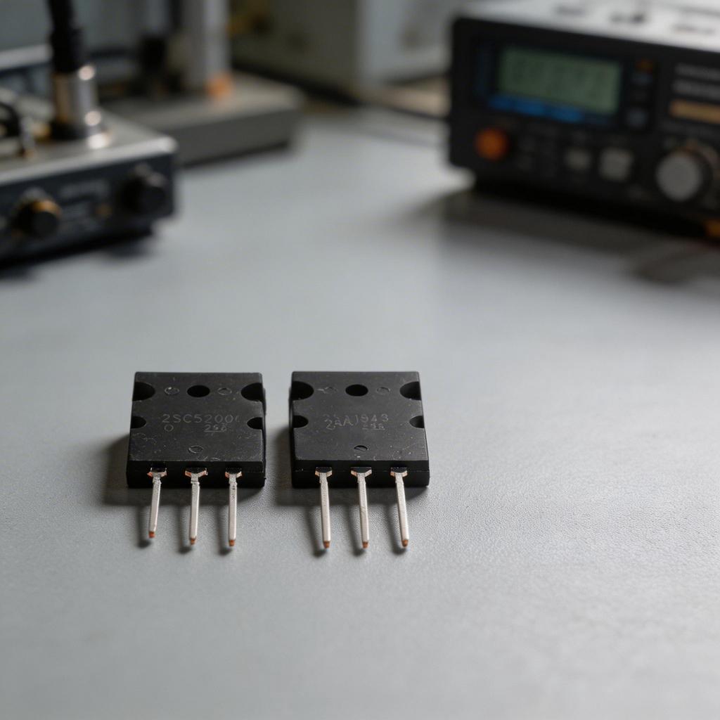 High Power Output 2SA1943 2SC5200 Power Transistor Pair