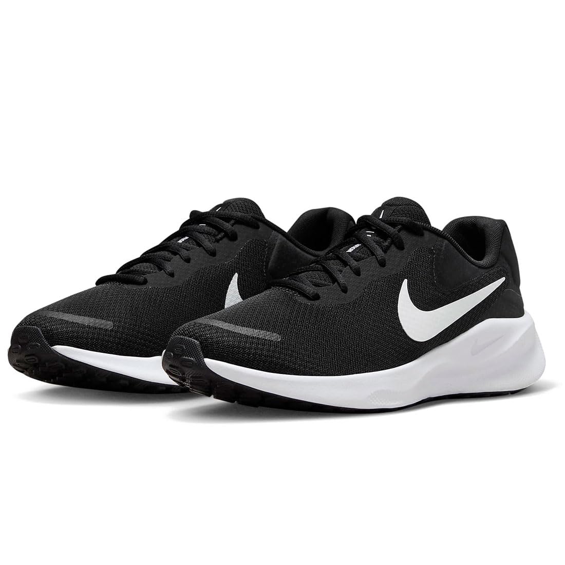 Nike Revolution Size 7, Black/White, FB2207-001, 24.0cm (Japan)