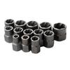 26PCS High Strength Carbon Steel Bolt Extractor Set For Broken Screw Studs Removal With Various Size From 2.5Mm To 19Mm