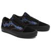 Breana Geering x Vans Skate Old Skool Black Blue Snake Unisex Sneakers VN0A5FCBY40