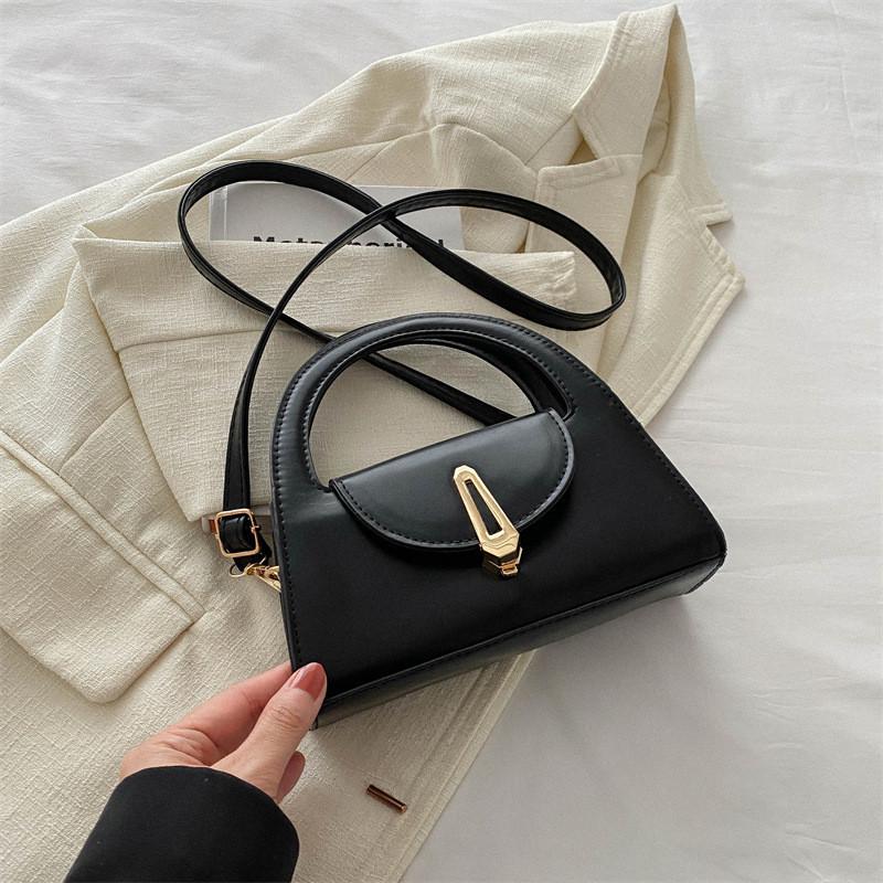 Trendy Minimalist Crossbody Bag 2024 Spring New Arrival Small Unique Design Casual Shoulder Bag