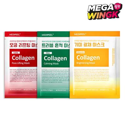 Red Lacto Collagen Pore Lifting Mask 30 Ml × 10 Pcs