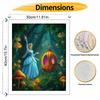 Disney Cinderella pumpkin carriage art painting kit handmade diy gift home decoration wall decor magical forest scene canvas painting set