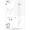 Lampa Wisząca Salixa 3 Gu10 Czarny  Lumilo 09.599.49