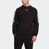 Adidas Originals Radkin Crewneck Sweatshirt With Small Trefoil Embroidery Men Tops Black DU8141