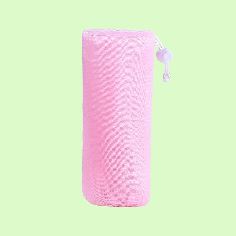 2Pcs Hanging Thickened Shower Gel, Facial Wash, Handmade Soap Foaming Net Bag for Bathroom Supplies